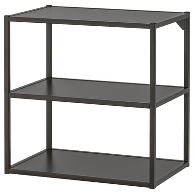 ENHET Struttura base con ripiani, antracite, 60x40x60 cm