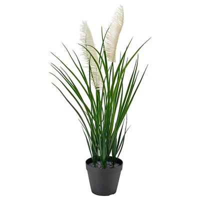 FEJKA Pianta artificiale in vaso, da interno/esterno/erba, 12 cm