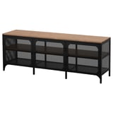 FJÄLLBO Mobile TV, nero, 150x36x54 cm