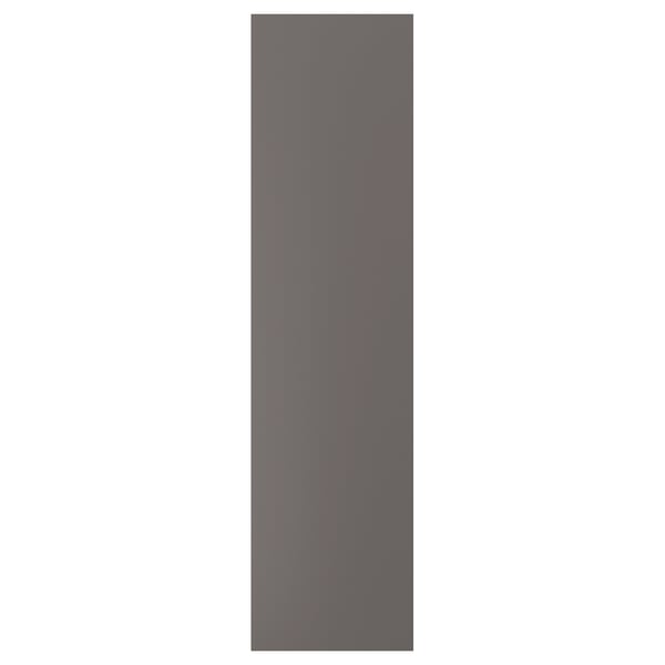 FORSAND Anta con cerniere, grigio scuro, 50x195 cm
