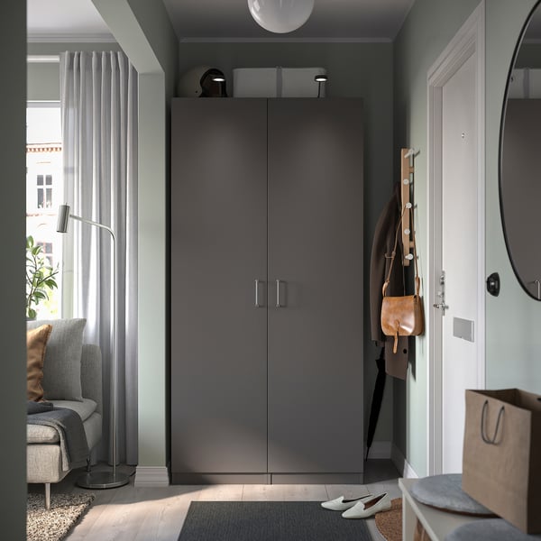 FORSAND Anta, grigio scuro, 50x195 cm