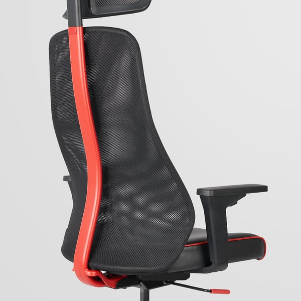 FREDDE / MATCHSPEL Scrivania e sedia da gaming, nero