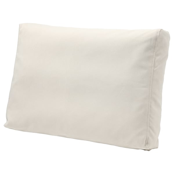 FRÖSÖN/DUVHOLMEN Cuscino schienale da esterno, beige, 62x44 cm