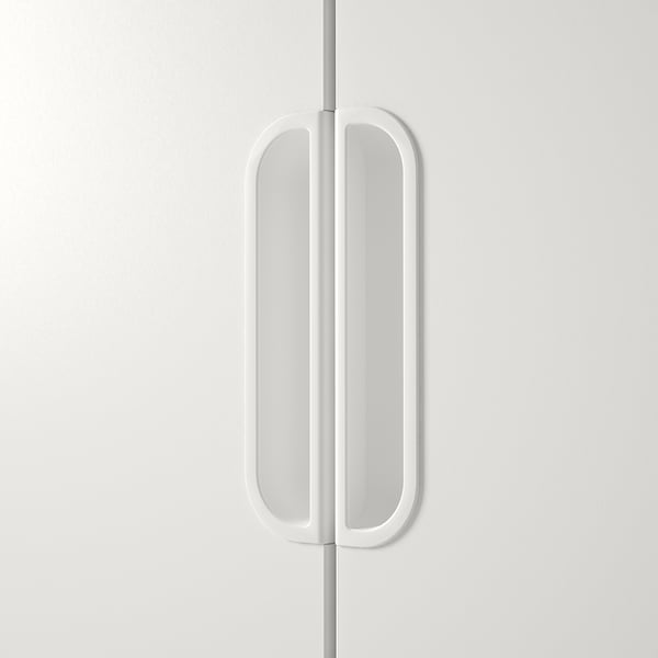GALANT Mobile con ante, bianco, 80x120 cm