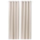 GINSTMOTT Tenda, 2 teli, beige/con occhielli, 145x300 cm