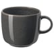 GLADELIG Tazza, grigio scuro, 37 cl