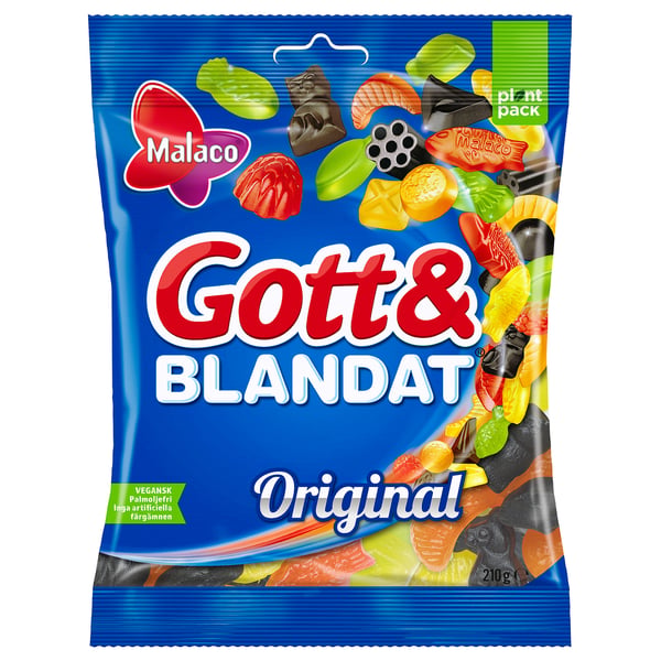 GOTT & BLANDAT Caramelle gommose miste, dolce con sale, 550 g