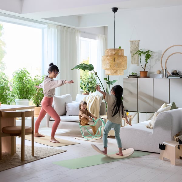 GREJSIMOJS Balance board per bambini, legno