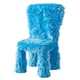 GREJSIMOJS Fodera per sedia per bambini, pelo sintetico/blu