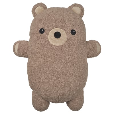 GREJSIMOJS Peluche, orso/beige, 100 cm