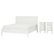GULLABERG Set camera da letto 3 pezzi, bianco, 180x200 cm