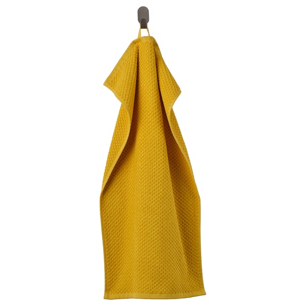 GULVIAL Asciugamano, giallo, 40x70 cm