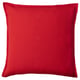 GURLI Fodera per cuscino, rosso, 50x50 cm