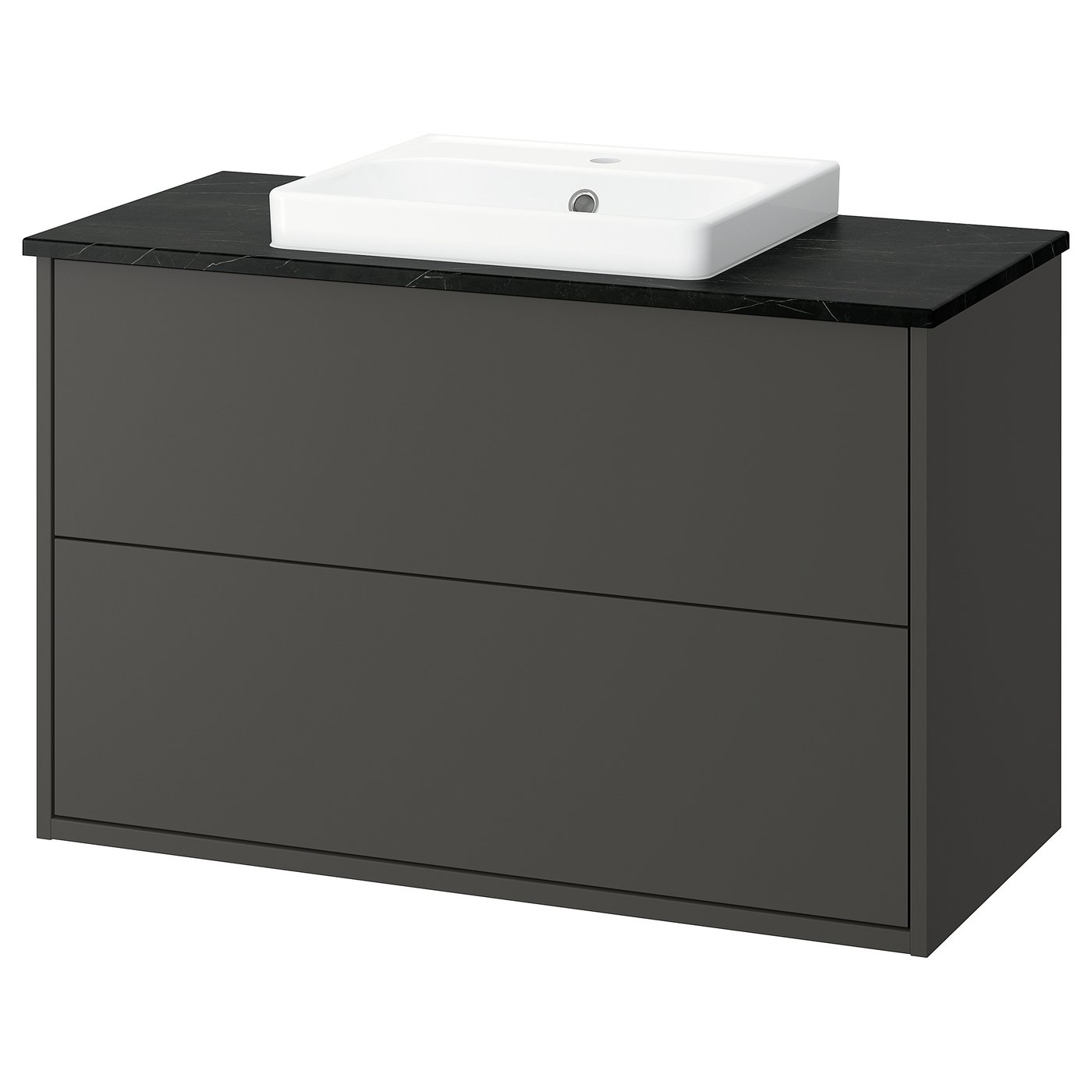 HAVBÄCK / ORRSJÖN Mobile lavabo con cassetti/lavabo