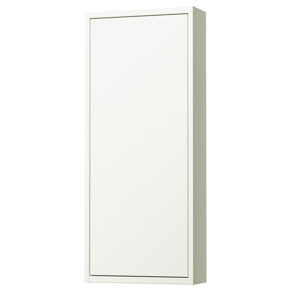 HAVBÄCK Pensile con anta, bianco, 40x15x95 cm