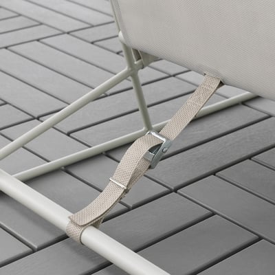 HAVSTEN Divano a 2 posti da esterno, beige/beige