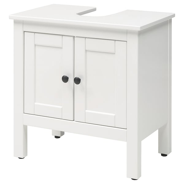 HEMNES Mobile base per lavabo con 2 ante, bianco, 60x38x63 cm
