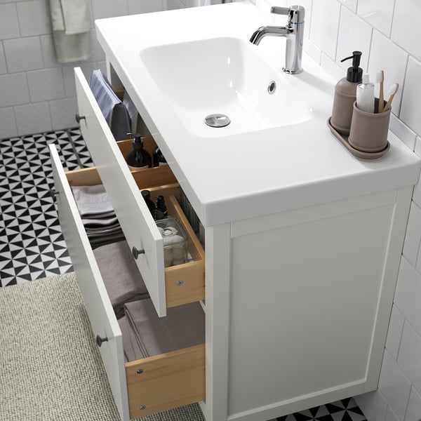 HEMNES / ORRSJÖN Mobile lavabo/cassetti/lavabo/misc