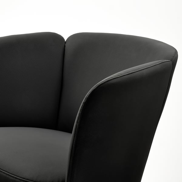 HERRÅKRA Poltrona, Skulsta nero