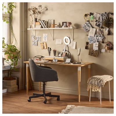 HILVER Gamba conica, bambù, 70 cm