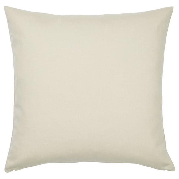 HJÄRTERÖ Fodera per cuscino, grigio chiaro-beige da esterno/per interni, 50x50 cm