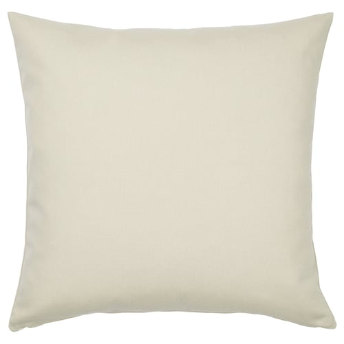 HJÄRTERÖ Fodera per cuscino, grigio chiaro-beige da esterno/per interni, 50x50 cm