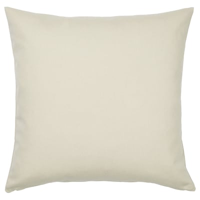 HJÄRTERÖ Fodera per cuscino, grigio chiaro-beige da esterno/per interni, 50x50 cm