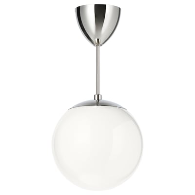 HÖLJES Lampada da soffitto, bianco, 25 cm