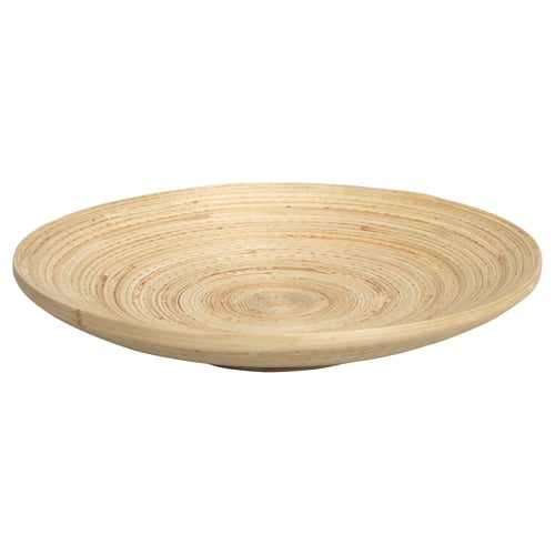 HULTET Piatto decorativo, bambù, 30 cm