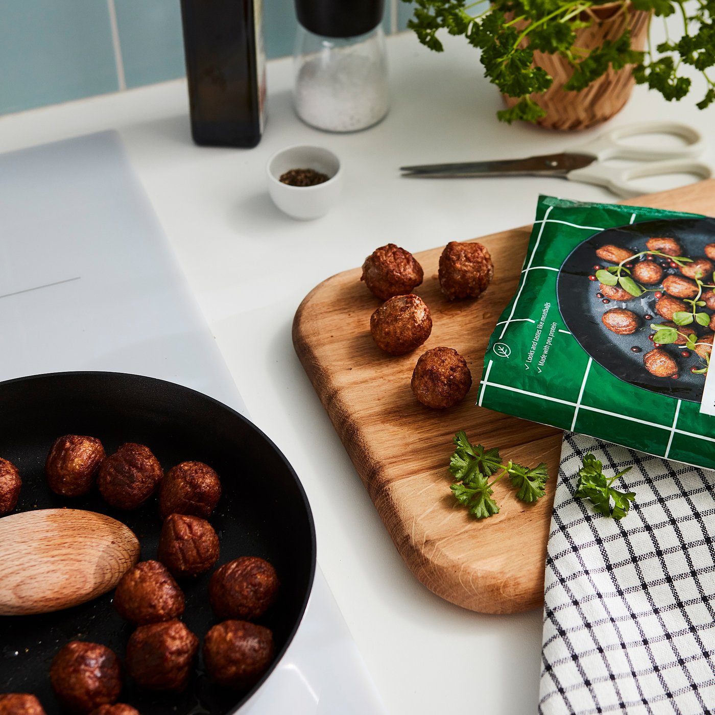 HUVUDROLL Polpette vegetali, surgelato, 500 g