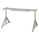 IDÅSEN Base per piano tavolo, beige, 146x67x76 cm