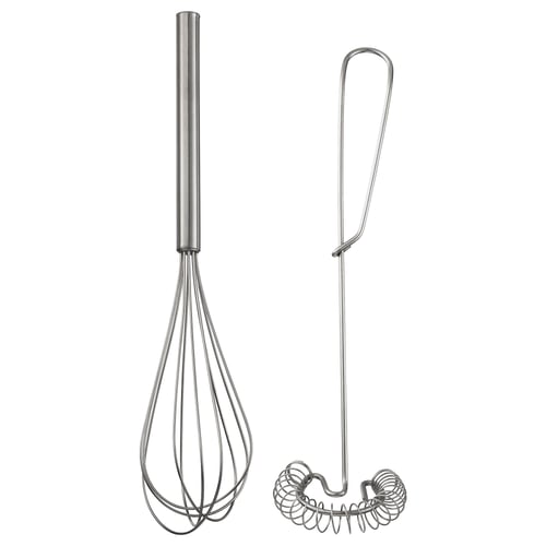 IDEALISK Set di 2 fruste, inox