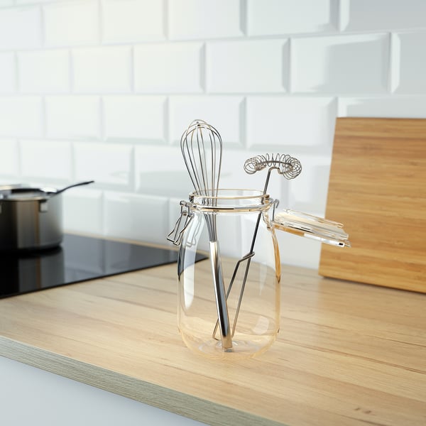 IDEALISK Set di 2 fruste, inox