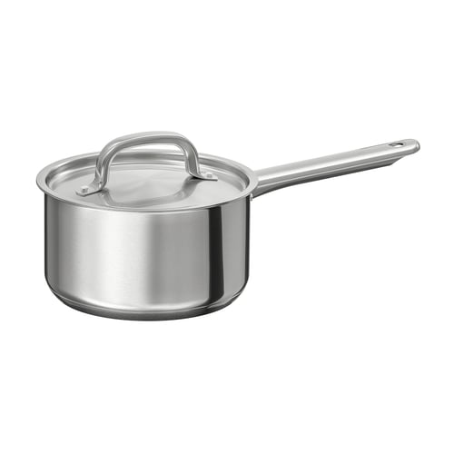 IKEA 365+ Casseruola con coperchio, inox, 2.0 l