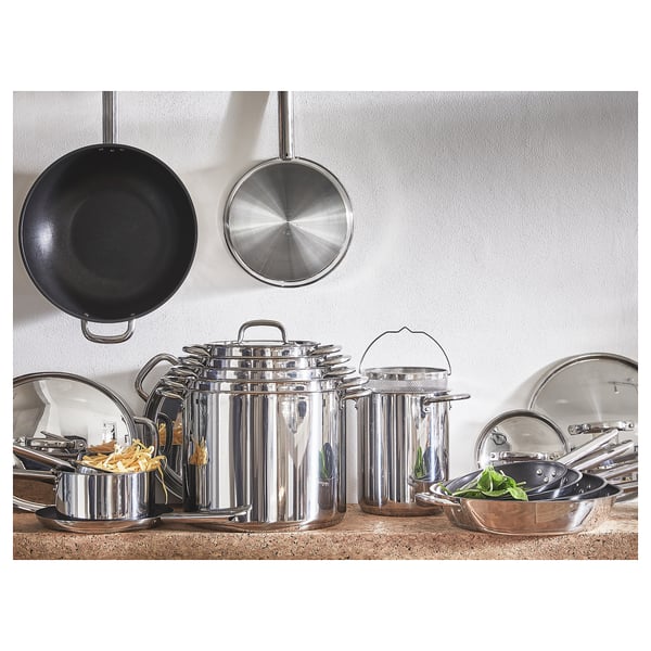 IKEA 365+ Pentola con coperchio, inox, 5.0 l