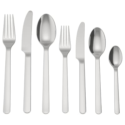 IKEA 365+ Servizio di posate, 56 pezzi, inox