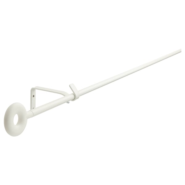 IRJA Set bastone per tenda, bianco, 140 cm