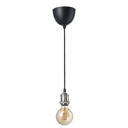 JÄLLBY / MOLNART Lampada a sospensione con lampadina