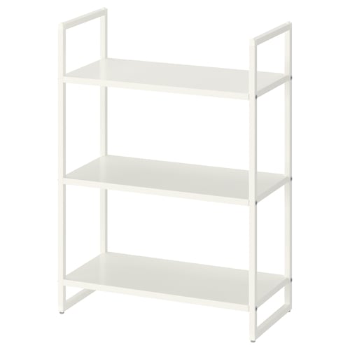 JONAXEL Scaffale, bianco, 25x51x70 cm