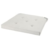 JUSTINA Cuscino per sedia, naturale, 42/35x40x4 cm