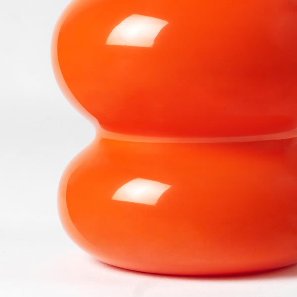 KÄLLARHALS Vaso, arancione, 26 cm