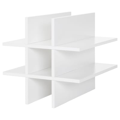 KALLAX Divisorio per bottiglie, bianco, 33x33 cm