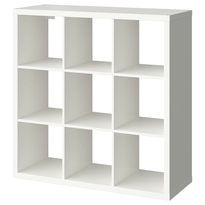 KALLAX Scaffale, bianco, 112x112 cm