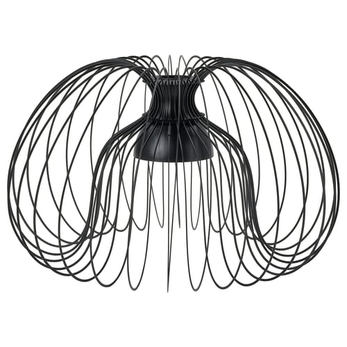 KALLFRONT Paralume per lampada a sospensione, nero, 52 cm