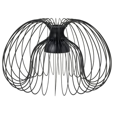 KALLFRONT Paralume per lampada a sospensione, nero, 52 cm