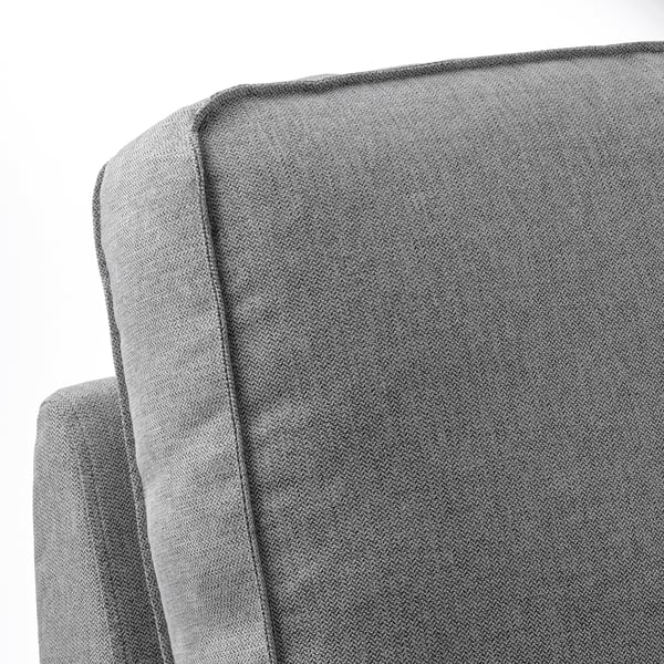 KIVIK Chaise-longue, Tibbleby beige/grigio