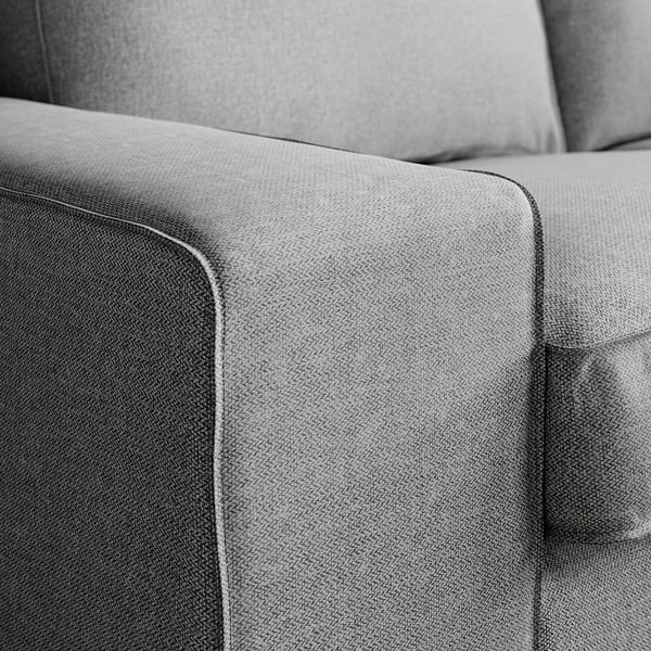 KIVIK Divano a 2 posti, Tibbleby beige/grigio