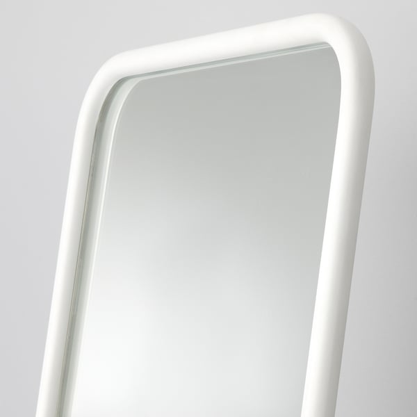 KNAPPER Specchio da terra, bianco, 48x160 cm