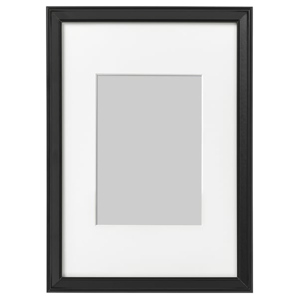 KNOPPÄNG Cornice, nero, 21x30 cm