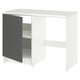 KNOXHULT Mobile base con anta e nicchia, grigio scuro, 120x61x91 cm